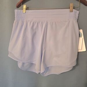 Gottex Light Sky Blue Athletic Shorts with Elastic Waist
